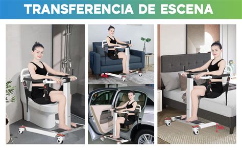 Ilustración de un banco de transferencia o silla de baño ergonómica para adultos mayores