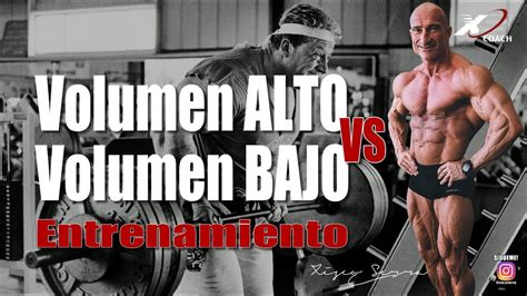 gráfico comparativo de los efectos de bajo y alto volumen de entrenamiento en la fuerza muscular