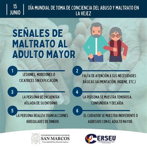 Infografía sobre la prevención del maltrato al adulto mayor y promoción del buen trato