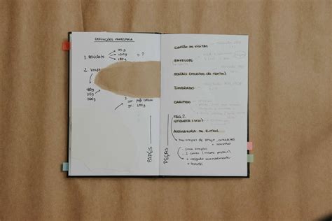 Un cuaderno abierto con notas y preguntas escritas, junto a documentos médicos, simbolizando la organización de la información.