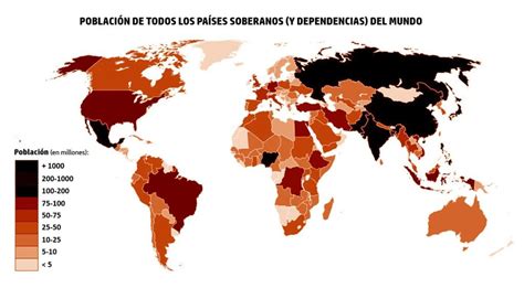 Mapa mundial mostrando el porcentaje de población mayor de 60 años por país