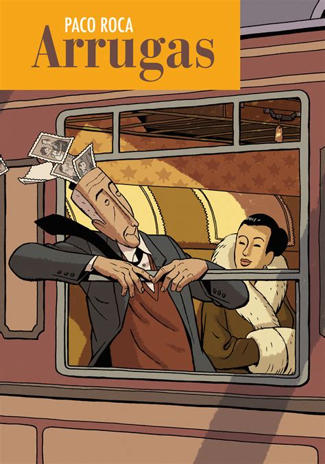Diseño de portada del cómic Arrugas de Paco Roca