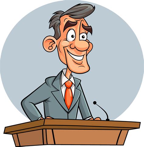 Caricatura o ilustración que represente a un 