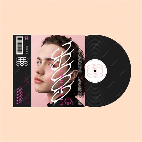 Diseño de portada de álbum impactante y creativo