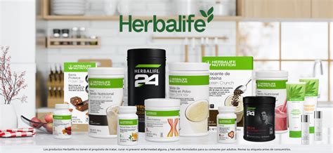 Foto de productos Herbalife en un entorno saludable