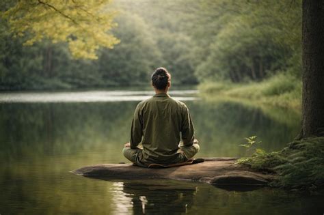 Una persona meditando o en un entorno tranquilo, simbolizando la contemplación de la vida y la muerte