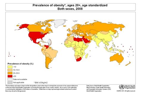 infografía sobre prevalencia global de obesidad por IMC