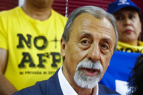 Luis Mesina, vocero del movimiento
