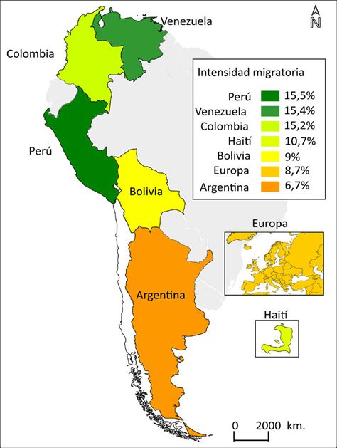 Mapa de Chile mostrando la concentración de pacientes con discapacidad severa por región y zonas geográficas