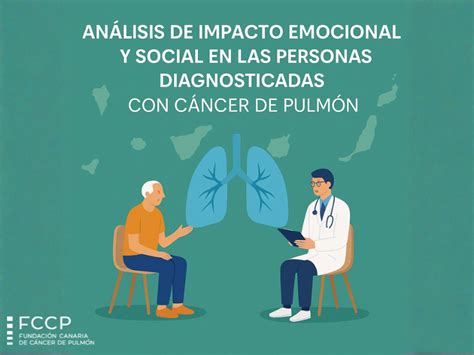 Infografía sobre el impacto emocional del cáncer en pacientes y cuidadores