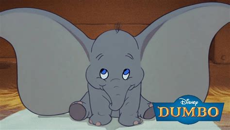 Ilustración de Dumbo con sus grandes orejas