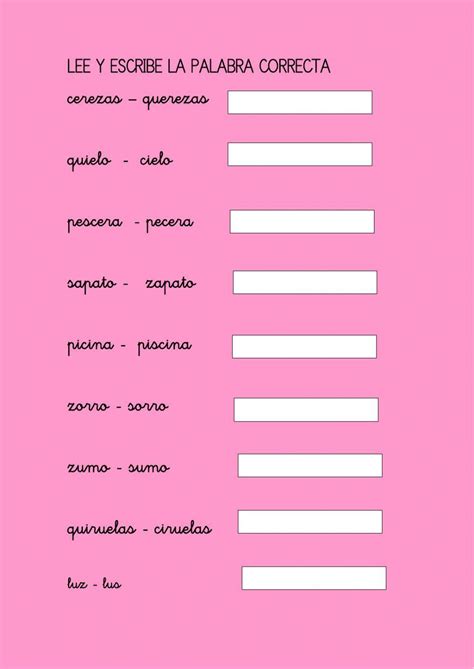 Esquema ortográfico: la palabra correcta es 
