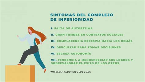 Esquema explicativo sobre la formación del complejo de inferioridad y sus raíces en la historia personal.