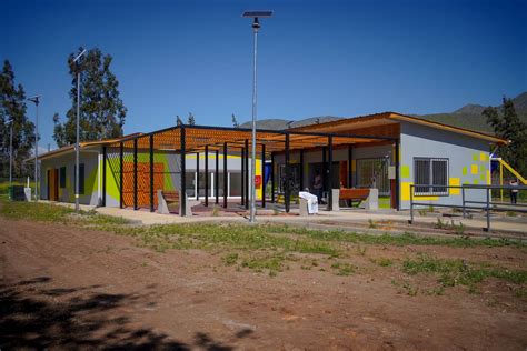 Fotografía aérea o exterior del nuevo Centro Comunitario de Cuidados en Rengo