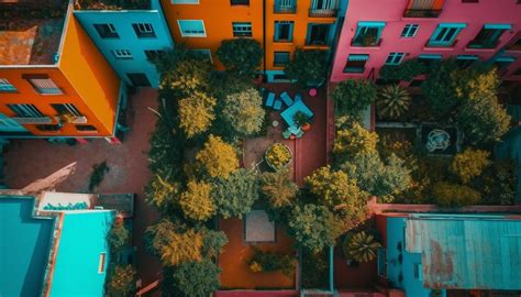 Foto de las casas de cohousing con techos de mariposa en Hill Country, Texas