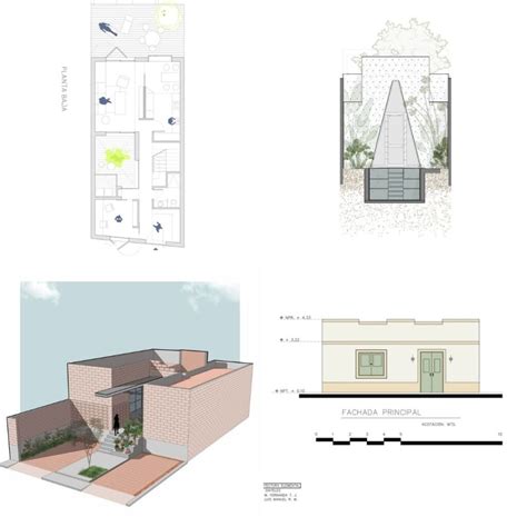 Ilustración del proyecto arquitectónico de las casas de covivienda en Bem Viver