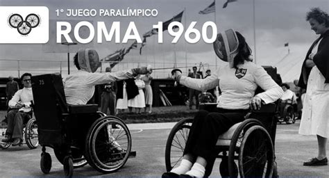 Fotografía de la inauguración de los Juegos Paralímpicos de Roma 1960.