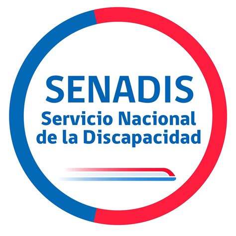 Logotipo del Servicio Nacional de la Discapacidad (SENADIS) de Chile
