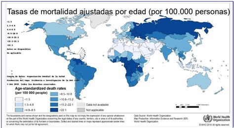 Infografía comparativa de tasas de mortalidad por edad en Chile y Latinoamérica