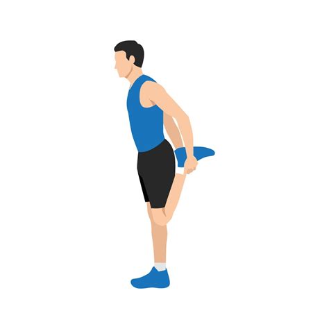 Ilustración 3: Ejercicio de equilibrio levantando la pierna hacia atrás.