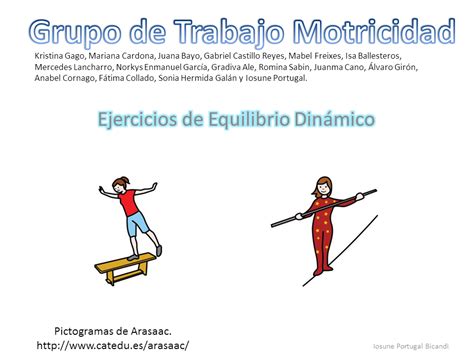 Gráfico comparativo mostrando la mejora en el equilibrio estático y dinámico tras un programa de entrenamiento de 3 meses.