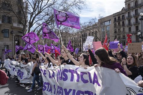 Manifestación por el Día Internacional de la Mujer en México, 2024.