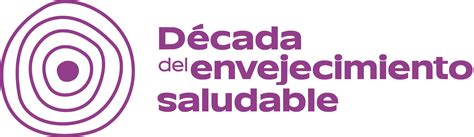 Logotipo oficial de la Década del Envejecimiento Saludable de la OMS
