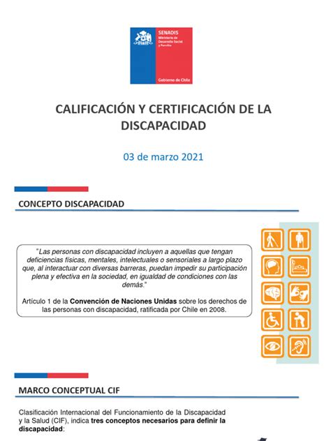 Infografía: Proceso de calificación de discapacidad en Chile según la Ley 20.422 y su reglamento.