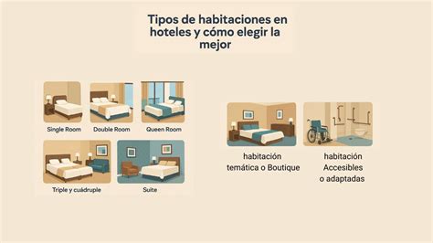 Infografía mostrando los diferentes tipos de habitaciones y áreas comunes en una residencia para adultos mayores