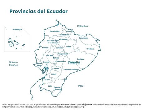Mapa de Ecuador resaltando la ubicación de la nacionalidad Tsáchila en la región costera