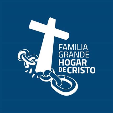 Logotipo o imagen representativa de Hogar de Cristo, con énfasis en la ayuda a personas en situación de vulnerabilidad