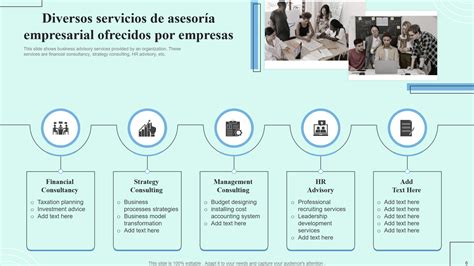 Gráfico mostrando la diversidad de servicios ofrecidos por las Hijas de la Caridad