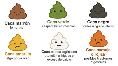 Ilustración de diferentes escenarios de sueños con heces, como pisar popó de perro, hacer popó en público y soñar con excremento en la cama.