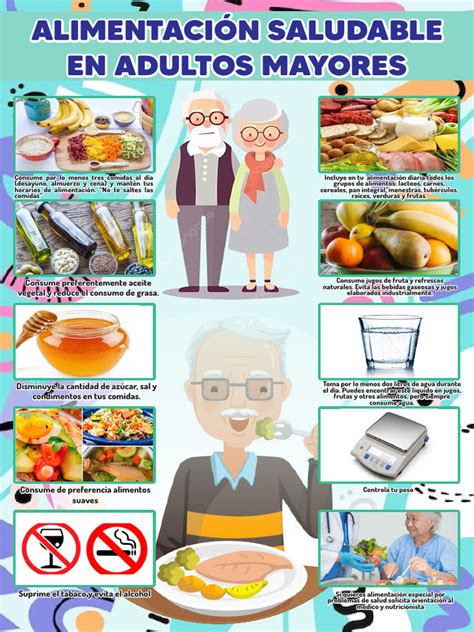 Afiche motivacional para adultos mayores en un gimnasio