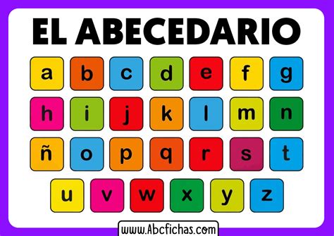 Captura de pantalla de una aplicación interactiva para aprender el abecedario