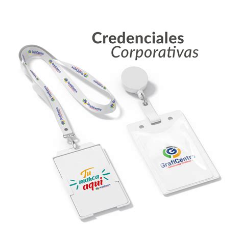 Galería de imágenes mostrando ejemplos de credenciales de PVC, tarjetas de presentación, etiquetas colgantes e imanes personalizados.
