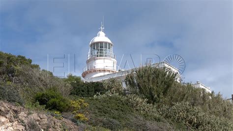Foto: Faro de Punta Almina en Ceuta al atardecer