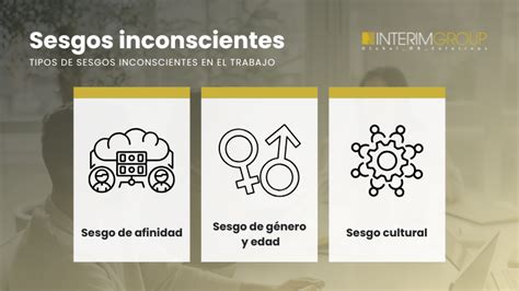 Esquema de sesgos inconscientes en selección de personal