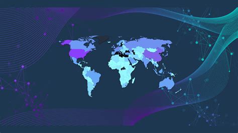 Mapa global de la presencia de CS Wind o una turbina eólica moderna en un parque eólico