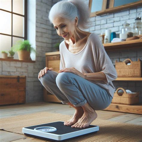 Gráfico informativo sobre la importancia del control de peso en adultos mayores