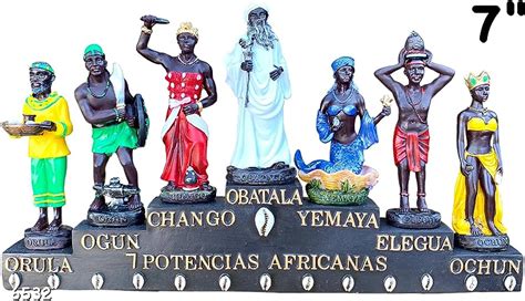Símbolos y elementos relacionados con la Santería Yoruba