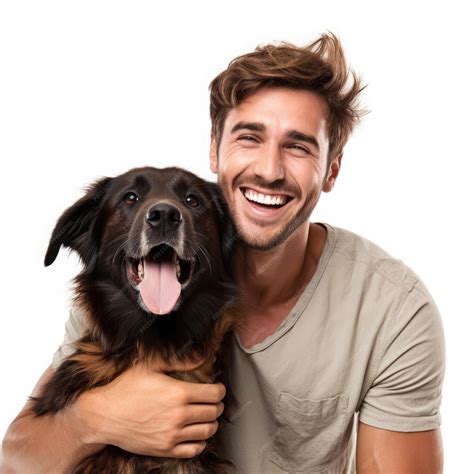 foto de persona mayor abrazando a un perro robótico Joy For All