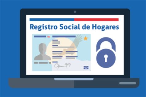 Captura de pantalla de la sección del Registro Social de Hogares para la actualización de datos