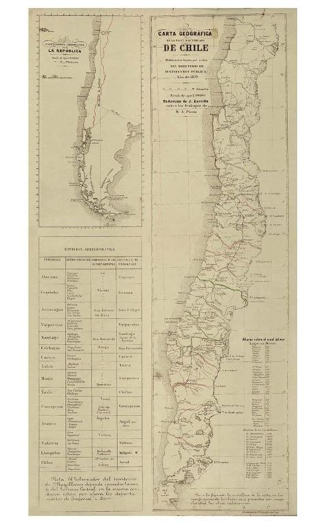 Mapa de Chile destacando los ocho destinos turísticos mapeados por su accesibilidad