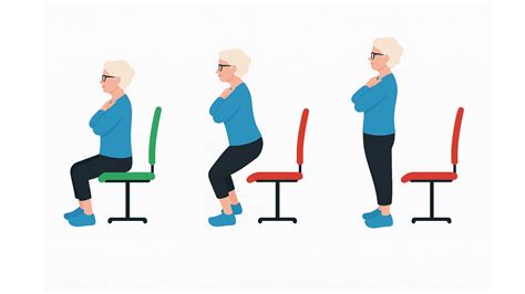 Ilustración del test Sit-to-Stand (STS)