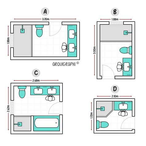 Ilustración de un baño moderno y accesible, mostrando la distribución y los elementos adaptados.