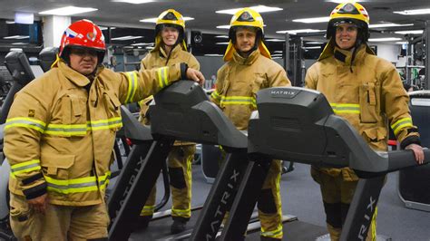 Entrenamiento físico de bomberos
