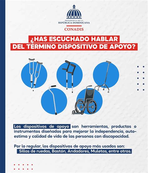 Esquema detallado de los cuatro dispositivos de apoyo diseñados para niños con discapacidad neuromotora.