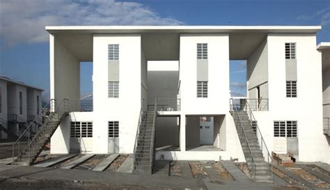 Recreación gráfica de un prototipo de vivienda incremental de ELEMENTAL