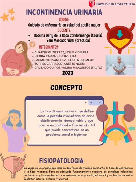 Infografía sencilla que ilustra la diferencia entre incontinencia urinaria y fecal, con iconos representativos.